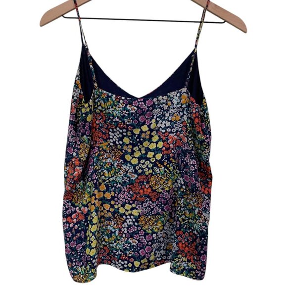 Gap Navy Floral Spaghetti Strap Cami Top - Picture 2 of 4